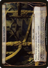 Matte Finish Planechase Anthology Planes Stairs to Infinity ( #73 )
