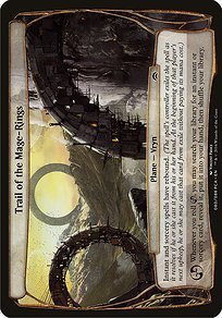 Matte Finish Planechase Anthology Planes Trail of the Mage-Rings ( #80 )