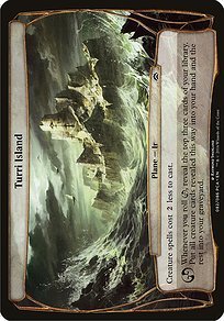 Matte Finish Planechase Anthology Planes Turri Island ( #82 )