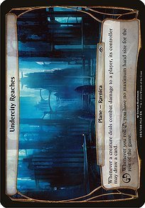 Matte Finish Planechase Anthology Planes Undercity Reaches ( #83 )