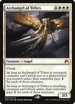 Glossy Finish Magic Origins Archangel of Tithes ( #4 )