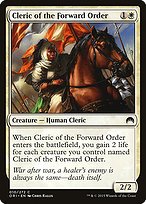 Glossy Finish Magic Origins Cleric of the Forward Order ( #10 )