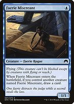 Glossy Finish Magic Origins Faerie Miscreant ( #57 )
