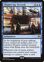 Glossy Finish Magic Origins Thopter Spy Network ( #79 )