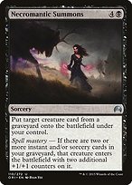 Glossy Finish Magic Origins Necromantic Summons ( #110 )