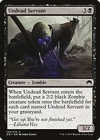 Glossy Finish Magic Origins Undead Servant ( #124 )