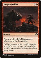 Glossy Finish Magic Origins Dragon Fodder ( #140 )