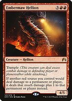 Glossy Finish Magic Origins Embermaw Hellion ( #141 )
