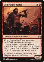 Glossy Finish Magic Origins Enthralling Victor ( #142 )