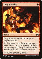 Glossy Finish Magic Origins Fiery Impulse ( #145 )