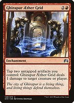 Glossy Finish Magic Origins Ghirapur Aether Grid ( #148 )