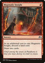 Glossy Finish Magic Origins Magmatic Insight ( #155 )