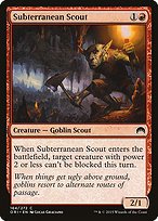 Glossy Finish Magic Origins Subterranean Scout ( #164 )