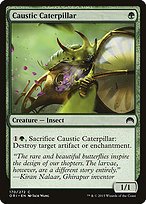Glossy Finish Magic Origins Caustic Caterpillar ( #170 )