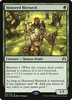 Glossy Finish Magic Origins Honored Hierarch ( #182 )