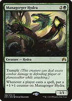 Glossy Finish Magic Origins Managorger Hydra ( #186 )