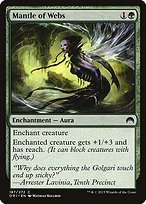 Glossy Finish Magic Origins Mantle of Webs ( #187 )