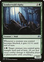 Glossy Finish Magic Origins Somberwald Alpha ( #198 )