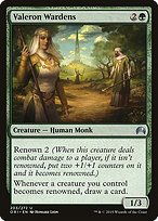 Glossy Finish Magic Origins Valeron Wardens ( #203 )