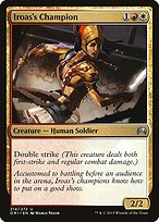 Glossy Finish Magic Origins Iroas's Champion ( #214 )