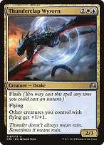 Glossy Finish Magic Origins Thunderclap Wyvern ( #218 )