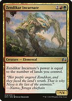 Glossy Finish Magic Origins Zendikar Incarnate ( #219 )