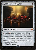 Glossy Finish Magic Origins Pyromancer's Goggles ( #236 )