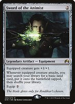 Glossy Finish Magic Origins Sword of the Animist ( #240 )