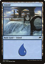 Glossy Finish Magic Origins Island ( #257 )