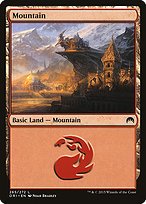 Glossy Finish Magic Origins Mountain ( #265 )