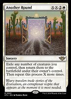 Matte Finish Outlaws of Thunder Junction Another Round ( #1 )