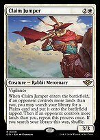Matte Finish Outlaws of Thunder Junction Claim Jumper ( #8 )