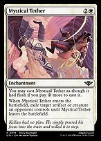 Matte Finish Outlaws of Thunder Junction Mystical Tether ( #19 )