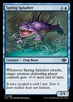 Matte Finish Outlaws of Thunder Junction Spring Splasher ( #69 )