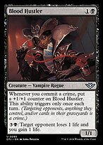 Matte Finish Outlaws of Thunder Junction Blood Hustler ( #80 )
