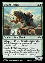 Matte Finish Outlaws of Thunder Junction Drover Grizzly ( #161 )