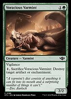 Matte Finish Outlaws of Thunder Junction Voracious Varmint ( #188 )
