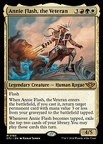 Matte Finish Outlaws of Thunder Junction Annie Flash, the Veteran ( #190 )