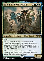 Matte Finish Outlaws of Thunder Junction Bonny Pall, Clearcutter ( #196 )