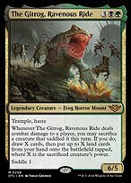 Matte Finish Outlaws of Thunder Junction The Gitrog, Ravenous Ride ( #206 )