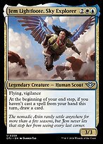 Matte Finish Outlaws of Thunder Junction Jem Lightfoote, Sky Explorer ( #209 )