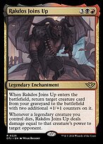 Matte Finish Outlaws of Thunder Junction Rakdos Joins Up ( #225 )