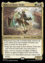 Matte Finish Outlaws of Thunder Junction Riku of Many Paths ( #227 )