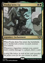 Matte Finish Outlaws of Thunder Junction Vraska Joins Up ( #236 )