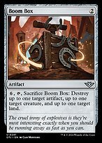 Matte Finish Outlaws of Thunder Junction Boom Box ( #241 )