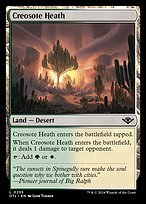 Matte Finish Outlaws of Thunder Junction Creosote Heath ( #255 )