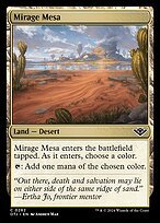 Matte Finish Outlaws of Thunder Junction Mirage Mesa ( #262 )