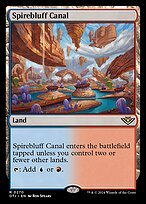 Matte Finish Outlaws of Thunder Junction Spirebluff Canal ( #270 )