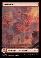 Matte Finish Outlaws of Thunder Junction Mountain ( #275 )