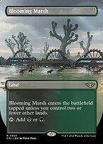 Matte Finish Outlaws of Thunder Junction Blooming Marsh ( #300 )